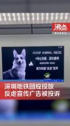 深圳地铁投放反虐动物广告遭投诉